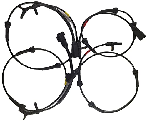 Raddrehzahlsensor 4 Stück ABS-Raddrehzahlsensor Hinten Vorne Links Rechts Für EVOQUE LR024208 LR066868 LR082224 ABS-Raddrehzahlsensor LR024202 Kabelbaum Stecker Kabel von YSQOJF