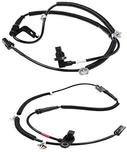 Raddrehzahlsensor ABS Raddrehzahlsensoren Vorne Links Rechts Für Hyundai Für Santa Fe 2007 2008 2009 95670-2B000 95671-2B000 956702B000 956712B000 Kabelbaum Stecker Kabel(A Pair) von YSQOJF