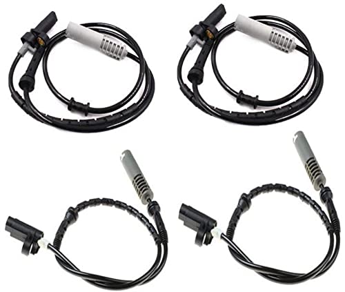 Raddrehzahlsensor Für 7 E38 34521182076 34521182077 Vorne Hinten Links Und Rechts ABS Raddrehzahlsensor Kabelbaum Stecker Kabel(4pcs) von YSQOJF