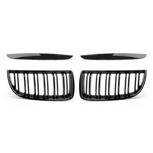 YSQOJF Auto Grill Für E90 Limousine Wagon 320i 04-07 Front Stoßstange Niere Doppel Lamellen Grille YSQOJF Auto Grill Für E90 Limousine Wagon 320i 04-07 Front Stoßstange Niere Doppel Lamellen Grille von YSQOJF