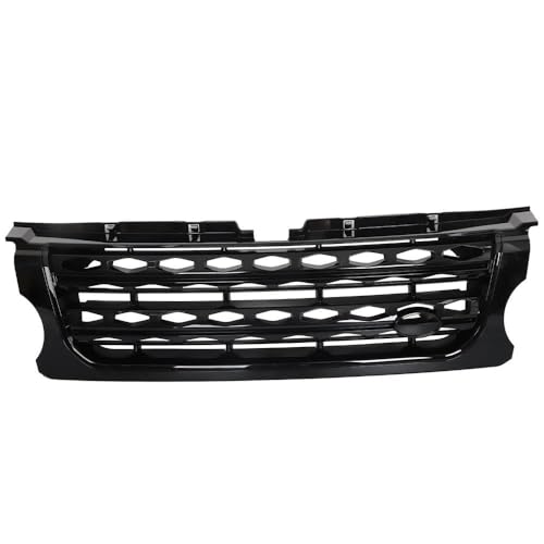 YSQOJF Auto Grill Für Land Für Rover Für Discovery 4 LR4 2014-2016 L319 Frontstoßstangengrill Mittelpanel Styling Oberer Renngrill(Alles schwarz) von YSQOJF