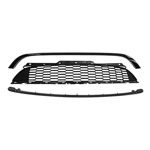 YSQOJF Auto Grill Stoßstangengrill Für Mini R55 R56 R57 R58 R59 2007–2015, Für Cooper S Und Für JCW, Glänzend Schwarzer Kühlergrill Mit Wabennetz YSQOJF Auto Grill Stoßstangengrill Für Mini R55 R56 R57 R58 R59 2007–2015, Für Cooper S Und Für JCW, Glänzend Schwarzer Kühlergrill Mit Wabennetz von YSQOJF