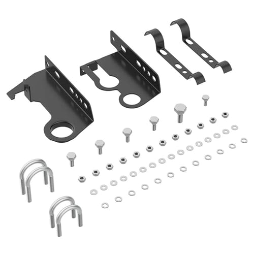 YSQOJF Dachgepäckträger Querträger Edelstahl Farm High Lift Jack Dachhalterung Und Schaufel Halten Frachtkorb Rack Für Off-Road Jack von YSQOJF