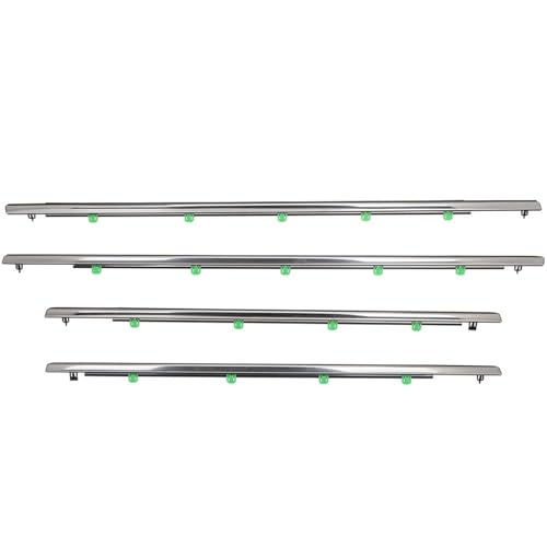 YSQOJF Heckscheibendichtung 4 STÜCKE Autofenster Dichtungsstreifen Für CRV 2007-2011 Gummi Chrom Türform Zierband Äußere Fensterglas Dichtungsbänder Kantenschutz Autotür YSQOJF Heckscheibendichtung 4 STÜCKE Autofenster Dichtungsstreifen Für CRV 2007-2011 Gummi Chrom Türform Zierband Äußere Fensterglas Dichtungsbänder Kantenschutz Autotür von YSQOJF