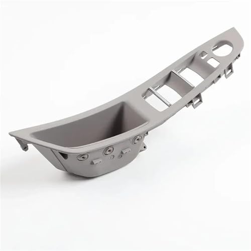 YSQOJF Türgriff Innen Auto-Innenraum Vorne Links Fahrertürgriff Armlehnenplatte Ersatz Für 5er F10 F11 520i 523i 525i 51417225867 Türgriffe(Grau) von YSQOJF