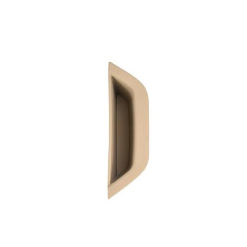 YSQOJF Türgriff Innen Für X3 X4 F25 F26 2010-2016 Auto-Innentürgriff-Panel-Zugabdeckung LHD Schwarz/Beige Türgriffe(Driver beige) von YSQOJF