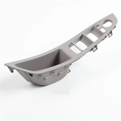 YSQOJF Türgriff Innen Vordertür Inner Griff Innentür Panel Fahrersitz Schalter Rahmen Lagerung Box Abdeckung Für 5 Series F10 F11 F18 520 523 Türgriffe(Grey) von YSQOJF