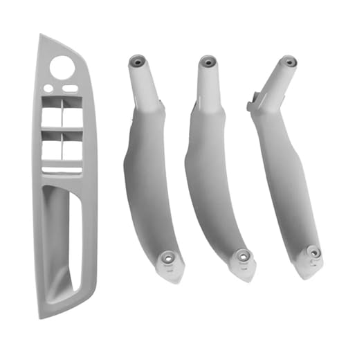 YSQOJF Türgriff Innen X5 X6 4 Teile/satz Auto Innen Interieur Tür Pull Griff Trim Abdeckung Für X5 E70 2007-2013 Für Türgriffe(Grey) von YSQOJF