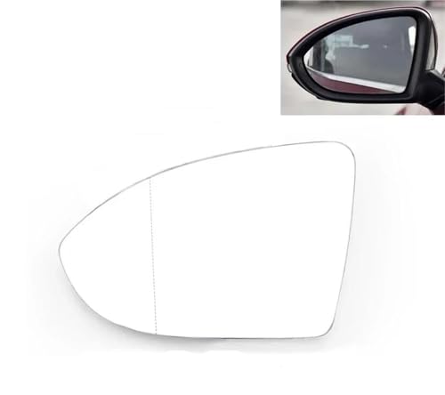 YSQOJF beheizbar Ersatzspiegelglas Für VW Für Golf 7 2014-2020 Auto Seite Rückspiegel Linsen Reflektierende Glas Linse mit Heizung 5G0857521 5G0857522 Außenspiegel Glas(A Pair) von YSQOJF