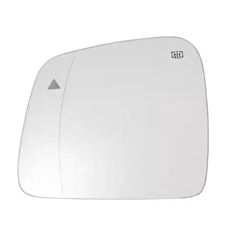 YSQOJF beheizbar Ersatzspiegelglas Rückspiegelabdeckung beheiztes Glas für Jeep für Grand für Cherokee 2011–2021 Außenspiegel Glas(Left of Mirror Glass) von YSQOJF