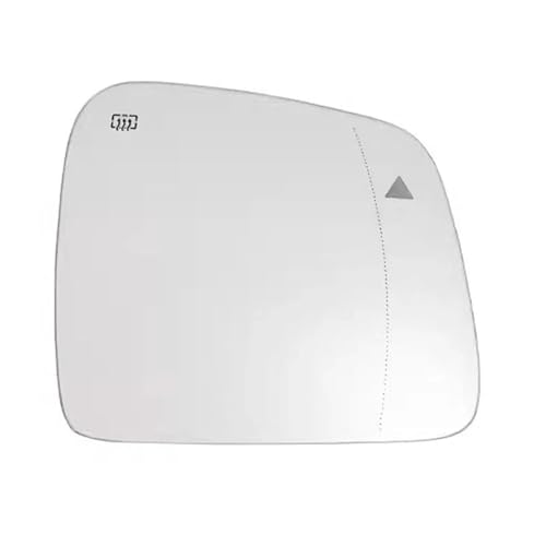 YSQOJF beheizbar Ersatzspiegelglas Rückspiegelabdeckung beheiztes Glas für Jeep für Grand für Cherokee 2011–2021 Außenspiegel Glas(Right of Mirror Glass) von YSQOJF