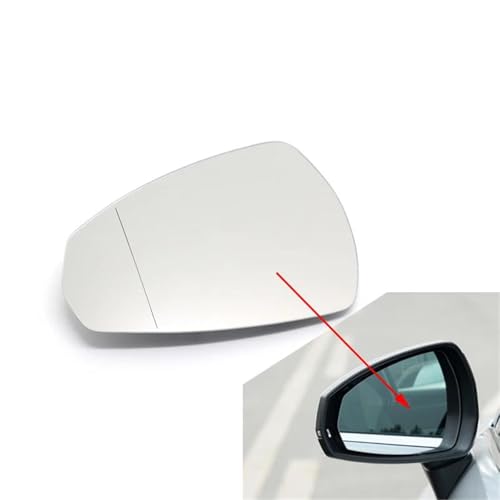 YSQOJF beheizbar Ersatzspiegelglas Seite Rückspiegel Heizung Glas Beheizte Spiegel Objektiv Für A3 S3 RS3 RS AS 3 2013-2020 8V0857535D 8V0857536D Links oder Rechts Außenspiegel Glas(1pc Left) von YSQOJF