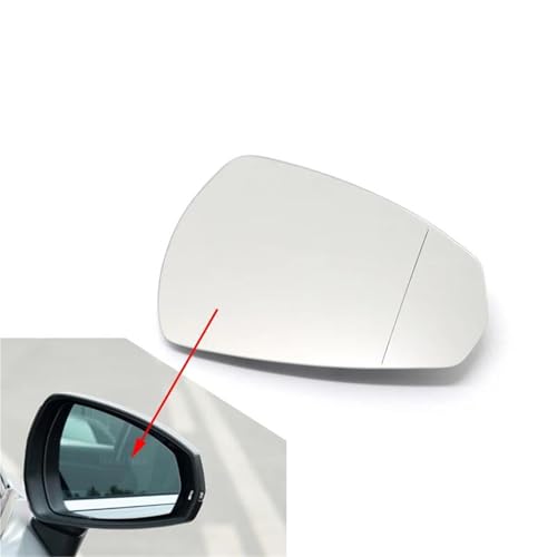 YSQOJF beheizbar Ersatzspiegelglas Seite Rückspiegel Heizung Glas Beheizte Spiegel Objektiv Für A3 S3 RS3 RS AS 3 2013-2020 8V0857535D 8V0857536D Links oder Rechts Außenspiegel Glas(1pc Right) von YSQOJF