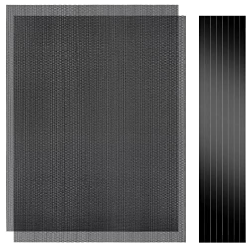 PVC-Staubnetzfilter für PC-Gehäuse, 400 x 300 mm, 2 Stück, mit Magnetstreifen, zum Selberanbringen, staubdicht PVC-Staubnetzfilter für PC-Gehäuse, 400 x 300 mm, 2 Stück, mit Magnetstreifen, zum Selberanbringen, staubdicht von YSSHUI