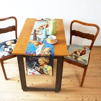 Art Déco Kissenbezug Aus Bio-Baumwolle, Bedruckt Mit 2 Motiven von YSTEER
