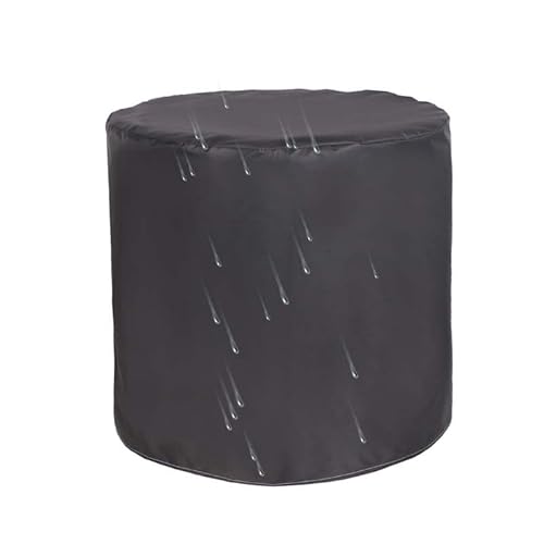 YSUEFIJO Abdeckung Gartenmöbel Rund 140x95cm, Wasserdichtes Winterfest UV Beständiges Schutzhülle, Atmungsaktives 420D Oxford Abdeckhaube, Abdeckplane Gartenmöbel Winterfest, für Tische und Stühle von YSUEFIJO