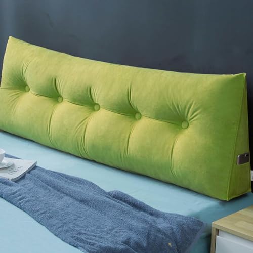 YSZBD Lesekissen Für Bett Und Sofa Keilkissen Sofa Lendenwirbelkissen Bettkissen Rückenkissen Sitzkissen Bett Stuhl Kissen Kopfteil Bett Sitzkissen Removable Cover,#19-60x50x20cm von YSZBD