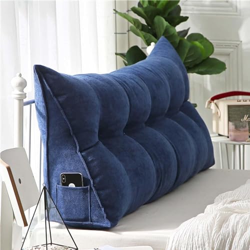 YSZBD Rückenstützkissen Rückenkissen Bett Lesekissen Für Bett Und Sofa Rückenkissen Keilkissen Sofa Bettkissen Rückenlehne Lesekissen Removable Cover,#2Navyblue-200x50x20cm YSZBD Rückenstützkissen Rückenkissen Bett Lesekissen Für Bett Und Sofa Rückenkissen Keilkissen Sofa Bettkissen Rückenlehne Lesekissen Removable Cover,#2Navyblue-200x50x20cm von YSZBD