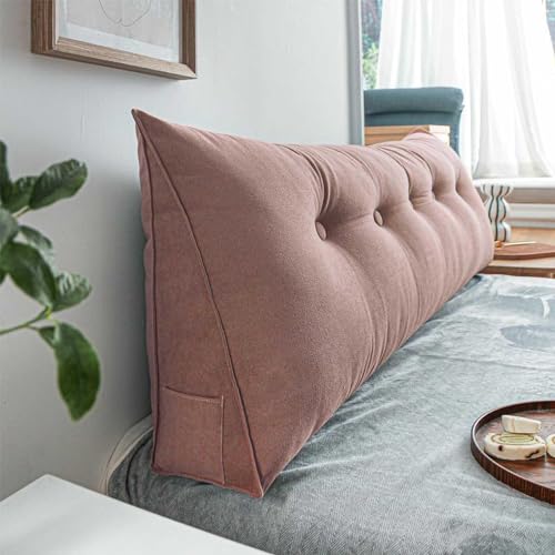 YSZBD Rückenstützkissen Rückenkissen Bett Lesekissen Für Bett Und Sofa Rückenkissen Keilkissen Sofa Bettkissen Rückenlehne Lesekissen Removable Cover,#3Pink-180x50x20cm YSZBD Rückenstützkissen Rückenkissen Bett Lesekissen Für Bett Und Sofa Rückenkissen Keilkissen Sofa Bettkissen Rückenlehne Lesekissen Removable Cover,#3Pink-180x50x20cm von YSZBD