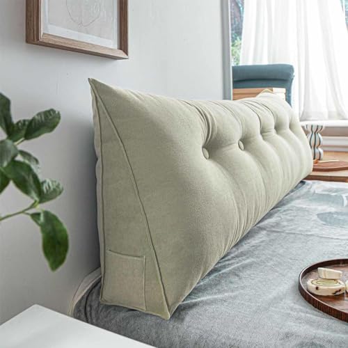 YSZBD Rückenstützkissen Rückenkissen Bett Lesekissen Für Bett Und Sofa Rückenkissen Keilkissen Sofa Bettkissen Rückenlehne Lesekissen Removable Cover,#3hempcolor-80x50x20cm YSZBD Rückenstützkissen Rückenkissen Bett Lesekissen Für Bett Und Sofa Rückenkissen Keilkissen Sofa Bettkissen Rückenlehne Lesekissen Removable Cover,#3hempcolor-80x50x20cm von YSZBD
