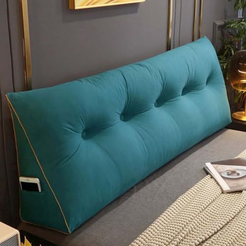 YSZBD Rückenstützkissen Rückenkissen Bett Lesekissen Für Bett Und Sofa Rückenkissen Keilkissen Sofa Bettkissen Rückenlehne Lesekissen Removable Cover,#4blue-120x50x20cm YSZBD Rückenstützkissen Rückenkissen Bett Lesekissen Für Bett Und Sofa Rückenkissen Keilkissen Sofa Bettkissen Rückenlehne Lesekissen Removable Cover,#4blue-120x50x20cm von YSZBD
