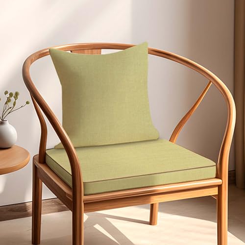 YSZBD Sitzauflagen GartenmöBel Stuhlkissen Waschbarer Abziehbarer Bezug Mit Reissverschluss Seat Cushion Memory Foam Stuhlpolster(03,50x50x5cm) von YSZBD