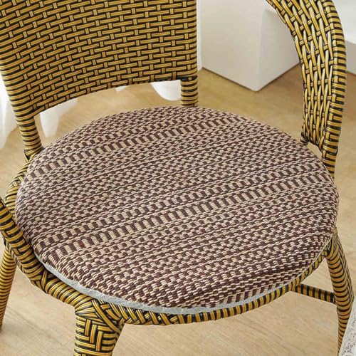 YSZBD Sitzkissen Schaumstoff Bunt Stuhlkissen Waschbar Mit Reissverschluss 30/35/40/45/50 cm Stuhlpolster Seat Cushion Dining Chair(e,45cm) von YSZBD