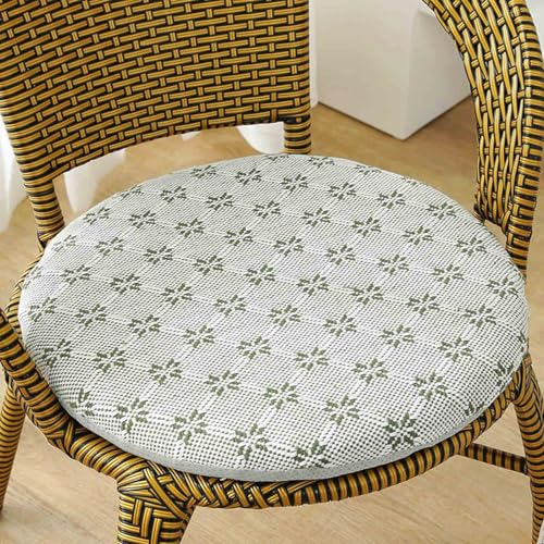 YSZBD Sitzkissen Schaumstoff Bunt Stuhlkissen Waschbar Mit Reissverschluss 30/35/40/45/50 cm Stuhlpolster Seat Cushion Dining Chair(o,30cm) von YSZBD
