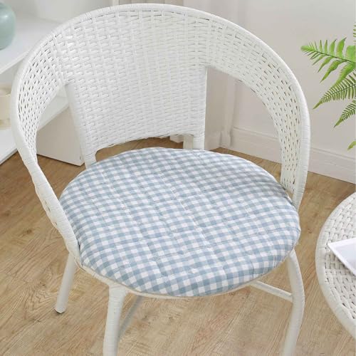 YSZBD Sitzkissen Stuhl Rund rutschfest Waschbar Mit Reissverschluss Stuhlkissen Rund 40/45/50cm Sitzpolster Stuhl Seat Cushion Foam(a7,40cm) von YSZBD