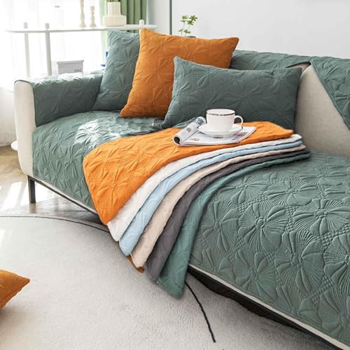 YSZBD Sofa Überzug L/u Form Sofabezug 3/2/4/1 Sitzer Sofaschoner rutschfest Ecksofa Bezug Sofahusse Hund Katze Überwurf Hundedecke Waschbar Jahreszeiten Universal,Forestgreen-90x120cm YSZBD Sofa Überzug L/u Form Sofabezug 3/2/4/1 Sitzer Sofaschoner rutschfest Ecksofa Bezug Sofahusse Hund Katze Überwurf Hundedecke Waschbar Jahreszeiten Universal,Forestgreen-90x120cm von YSZBD