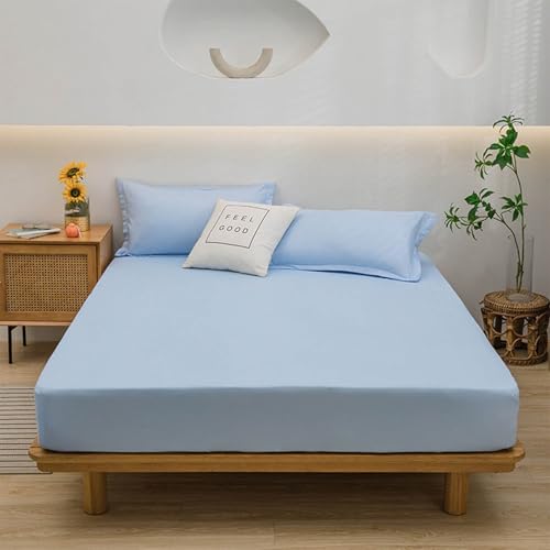 YSZBD Spannbetttuch Bettlaken Baumwolle Spannbettlaken 90x200cm SpannbetttüCher Fitted Sheet Cotton GrößE Und Farbe WäHlbar(#29,90x200cm) von YSZBD