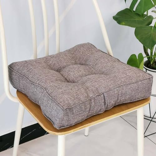 YSZBD Stuhlkissen Waschbar Bunt、Sitzkissen Schaumstoff 9cm Hoch、Sitzkissen FüR StüHle KüChe、Seat Cushion Dining Chair、Sitzpolster Stuhl Innen(#7,45x45cm) von YSZBD