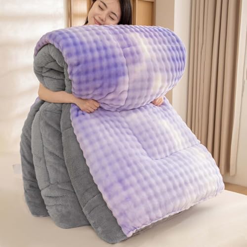 YSZBD Winterbettdecke Aus Lammsamt Bettdecke Kuschelig Flauschig Fluffy Duvet 220x240 Bettdecke Aus Kaschmir Flauschige Bettdecke(#5,150x200cm-3.5kg) von YSZBD