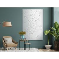 Acrylbilder Handgemalt Abstrakt Mit Rahmen | Wanddeko Wohnzimmer Kostenloser Lieferung von YSartStudio
