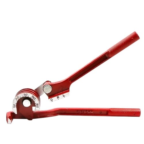 Rohrbiegegerät 180/90-Grad-Rohrbieger, Hochleistungs-Rohrbiegemaschine, einstellbarer 3-in-1-Kupferbieger for 6/8/10 mm Rohrbiegewerkzeuge(180 degrees metric) von YShiuoL