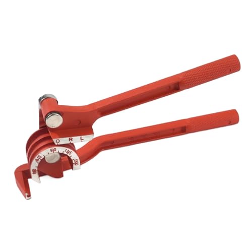 Rohrbiegegerät Manueller Rohrbieger mit drei Schlitzen, Klimaanlage, Kupferrohr, Aluminiumrohr, manueller Rohrbieger, kann 6 mm, 8 mm, 10 mm Kupferrohr biegen(180 Degree) von YShiuoL