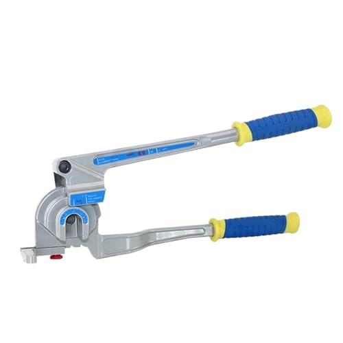 Rohrbiegegerät Rohrbieger 180 ° Drei-Schlitz Drei-in-Eins Mehrzweck-Kombi-Rohrbieger Kupfer Messing Aluminiumrohr(BLUE) von YShiuoL