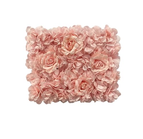 YShiuoL Künstliche Blumenwand Panel 1PC Künstliche Blume Wand DIY Hochzeit Dekoration Geburtstag Party Shop Fenster Blumen Wand Panels Decor(D2) von YShiuoL