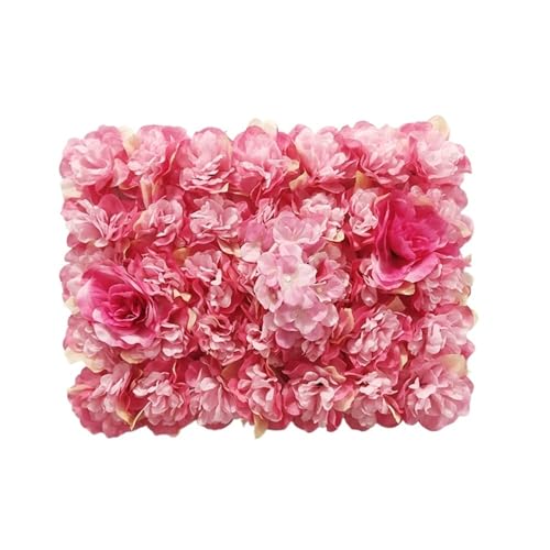 YShiuoL Künstliche Blumenwand Panel 1PC Künstliche Blume Wand DIY Hochzeit Dekoration Geburtstag Party Shop Fenster Blumen Wand Panels Decor(S2) von YShiuoL