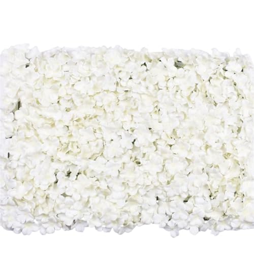 YShiuoL Künstliche Blumenwand Panel 40X60cm Seide Rose Künstliche Blumen Wand Panels 3D Home Decor Geburtstag Party Hochzeit Shop Hintergrund Dekoration Blume Wand(Color17) von YShiuoL