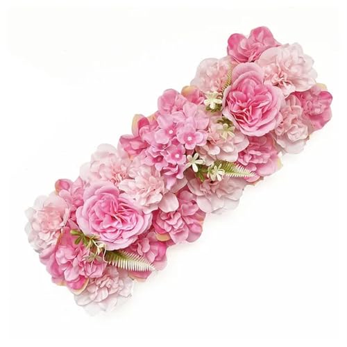 YShiuoL Künstliche Blumenwand Panel Künstliches Seidenblumengesteck, das for Hochzeitsbogen führt, Blumenarrangement, künstliche Blumenreihe, Dekoration for den Hochzeitsbogen, Hintergrund(Dark pink) YShiuoL Künstliche Blumenwand Panel Künstliches Seidenblumengesteck, das for Hochzeitsbogen führt, Blumenarrangement, künstliche Blumenreihe, Dekoration for den Hochzeitsbogen, Hintergrund(Dark pink) von YShiuoL