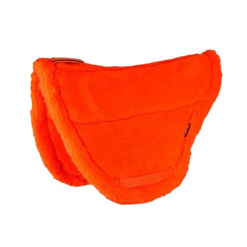 YShiuoL Sattelunterlage Endurance-Schabracke, Schabracke, Schweißpolster, Schweißschublade, stoßdämpfend und verschleißfest(Orange) von YShiuoL