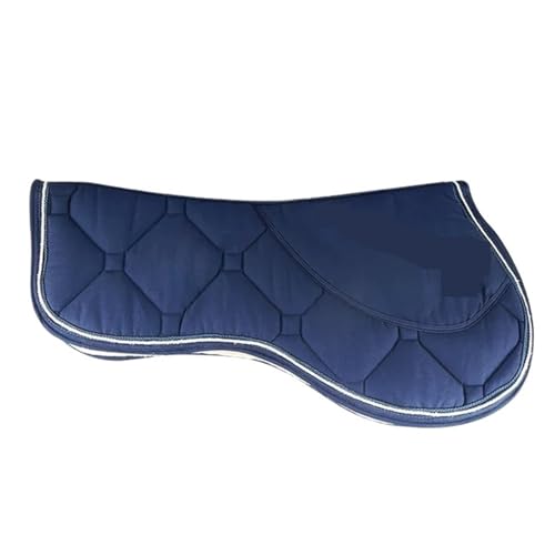 YShiuoL Sattelunterlage Korrektur Halbschabracke Reitpferde Reitausrüstung Satteldecke(Blue) von YShiuoL