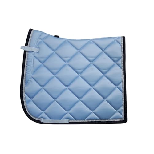 YShiuoL Sattelunterlage Reitausrüstungsgeschirr, hellblau, Stufensattel, Sweatsuit, Schublade, Ohrenschützer, Leggings, Barriere, Pferdeschweißpolster(2) von YShiuoL