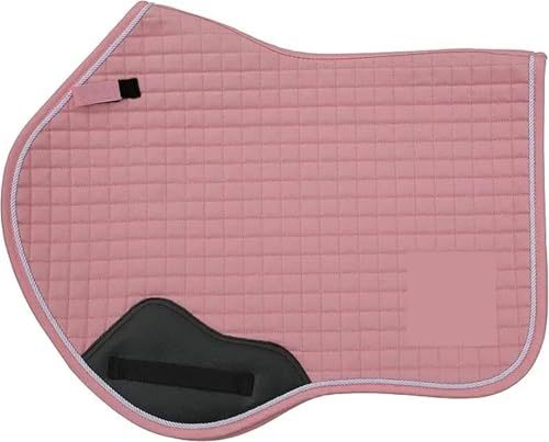 YShiuoL Sattelunterlage Reitsattelmatte, Dressur-Schweißschublade, Pferdeschweißmatte, stoßfeste und rutschfeste Pferderückenmatte(Pink) von YShiuoL