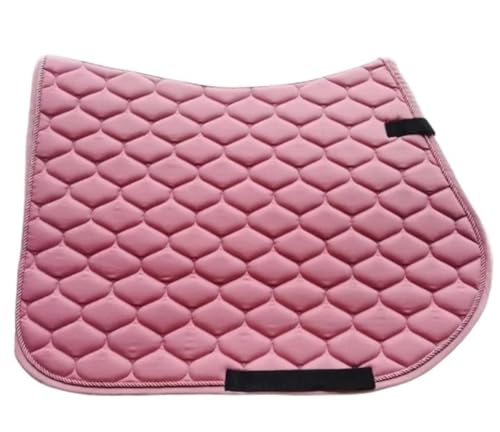 YShiuoL Sattelunterlage Sattelunterlage Schweißabsorbierendes Stoßabsorbierendes Pad Verdicktes Sattelpad Baumwolle Schweißabsorbierendes Pad Pferdesattelpads(Yellow) von YShiuoL