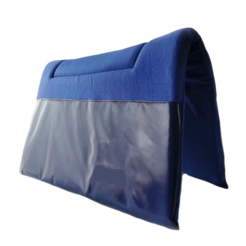YShiuoL Sattelunterlage Schabracke, Haarpackung, Tipps, Schock, Schweiß, Anti-Schlag-Rückseite, Sattelunterlage for Pferde, Reitausrüstung(Blue) von YShiuoL