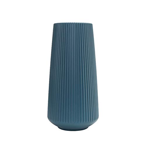 YSoutstripdu Kunststoffvase, nordische Blumenvase, getrocknete Blumensträuße Arrangement Topflappen Home Office Dekorationen Blau von Roadoor