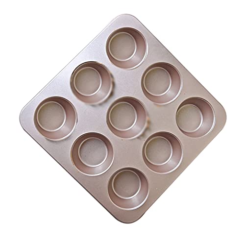 Backform, Premium Muffin Pan Doppelseitige Antihaft Kleine Kuchen Backen Tassen Flache von YTACPN