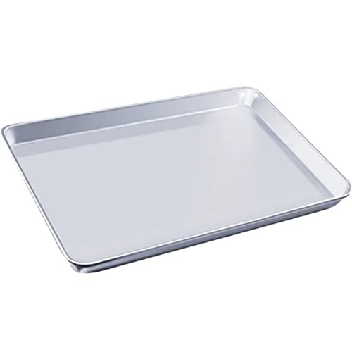 Backform, Rechteckige Backformen aus natürlichem Aluminium for den Ofen, Backform, Backblech, Ofengeschirr(1.0kg) von YTACPN